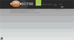 Desktop Screenshot of boyar.com.tr